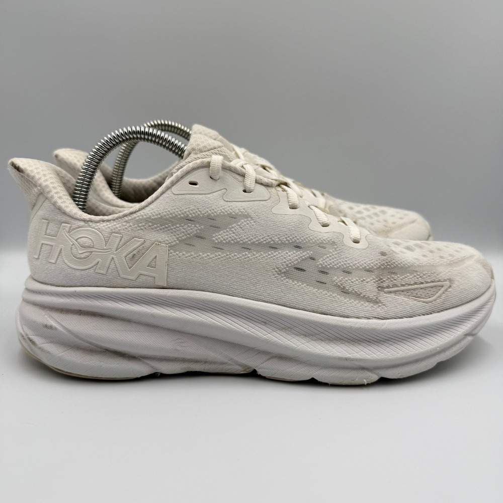Hoka 9 White Running Shoes Women‎